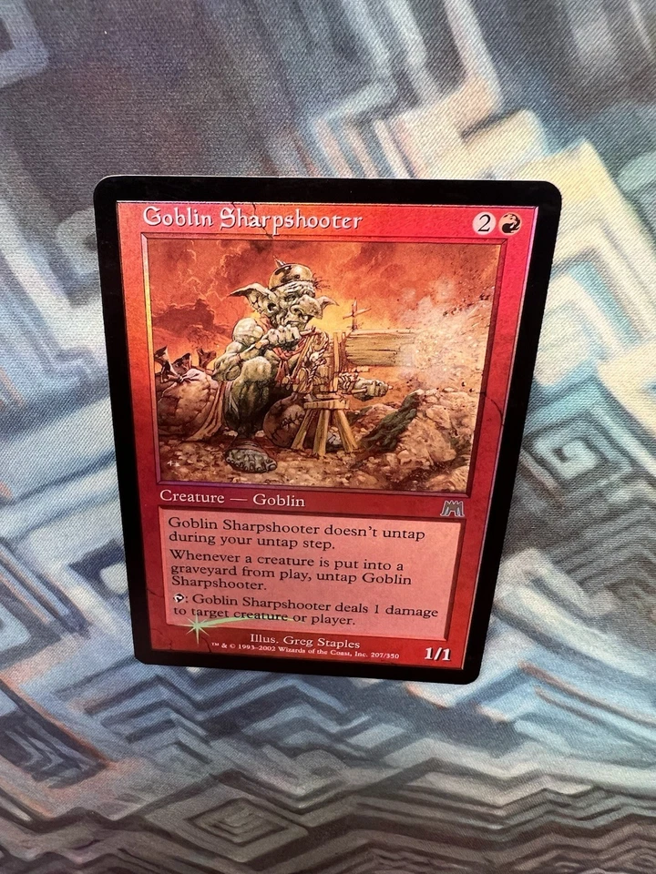 MTG Foil Goblin Sharpshooter EX/LP+ Onslaught - Image 3 of 4