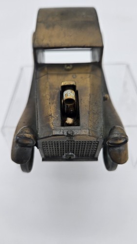 VTG BRASS 1933 ROLLS ROYCE TABLETOP LIGHTER MADE BY SHIELDS (JAPAN) - Picture 7 of 13