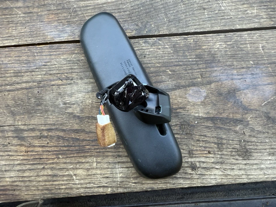 2006 - 2009 LEXUS IS250 IS350 AUTO DIM REAR VIEW MIRROR HOMELINK COMPASS OEM - Image 3 of 4