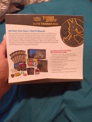 CROWN ZENITHシュリンク付　エリートトトレーナーボックス Amazon.com: Pokemon TCG: Crown Zenith Elite Trainer Box