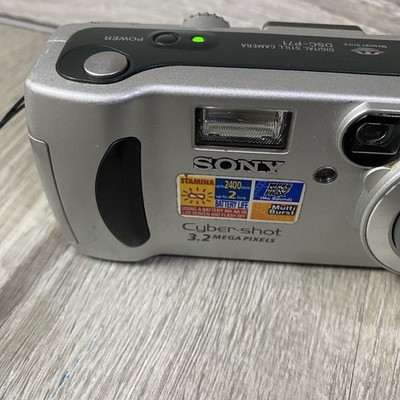 Sony Cyber-shot DSC-P71 3.2 MP Compact Digital Camera Silver