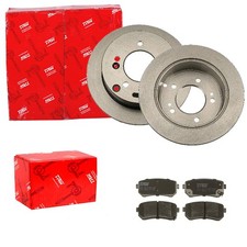 TRW BREMSSCHEIBEN 262mm + BELÄGE HINTEN passend für KIA SPORTAGE JE 2WD