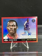 George Weah - Panini U.N.F.P. Football Cartes 1994-1995 157 - Prix & Rareté