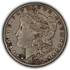 1899 $1 Morgan Silver Dollar - XF Key Date Coin - SKU-B5585