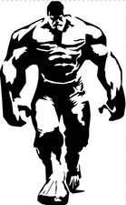 Hulk Vinyl Decal Bumper Sticker Marvel Comic Book Superhero Car Laptop Window Hulk Vinyl Decal Bumper Sticker Marvel Comic Book Superhero Car Laptop Window