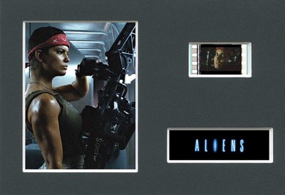 Aliens 'Vasquez' film original rare & genuine film cell display  mounted RARE