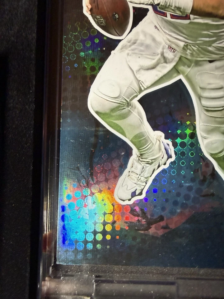 Josh Allen 签名 棉糖果 半色调 2025 Emanate 8x10 NFL 足球 SSP — 第 3/4 张图片