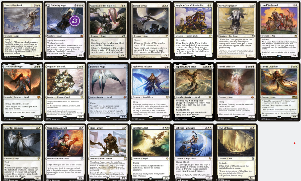 mtg avacyn commander deck Restored - Event - Set of Two - Avacyn Restored Equipped creature gets +1/+2 and has hexproof Avacyn Commander Masters Tokens