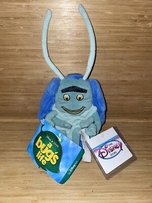 THE DISNEY STORE EXCLUSIVE A BUG'S LIFE TUCK MINI 8'' PLUSH BEAN BAG TOY NEW WT