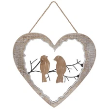 Love Birds Wood Wall Decor