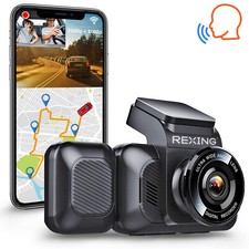 REXING V5C Basic Dash Cam Front 4K  1080p Cabin Camera w/ Modular Capabilities