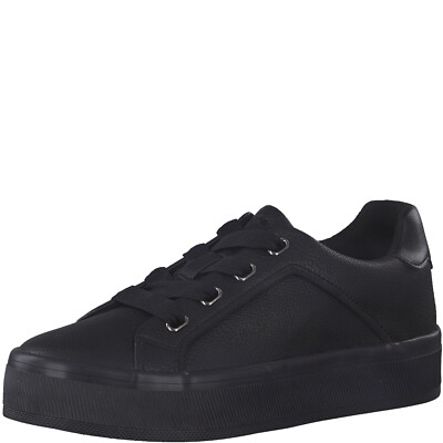 s oliver sneaker low black