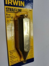 IRWIN Tools Hexagonal Plumb Bob, 8-ounce 13085