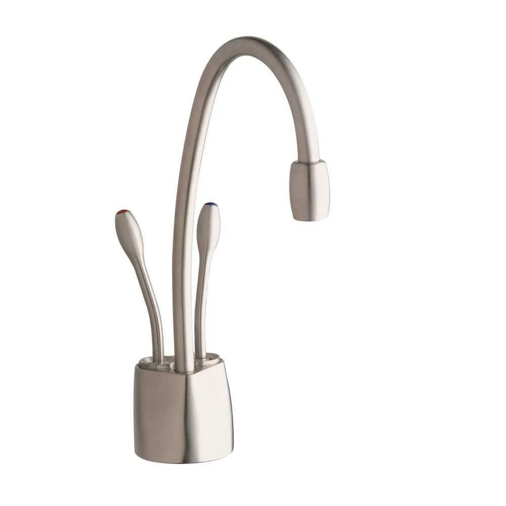 InSinkErator Instant Hot And Cold Water Dispenser Faucet 2 Handle Satin  Nickel | eBay