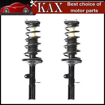 2pcs Rear Struts w/ Coil Spring Assembly for 1993-1997 Toyota Corolla Geo Prizm