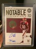 2020 Panini Encased Antonio Gandy-Golden Notable  SIGNATURE ROOKIE  /25 Z14