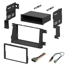 Car Stereo Radio Dash Install Kit for 09-14 Honda Ridgeline Wire Harness Antenna