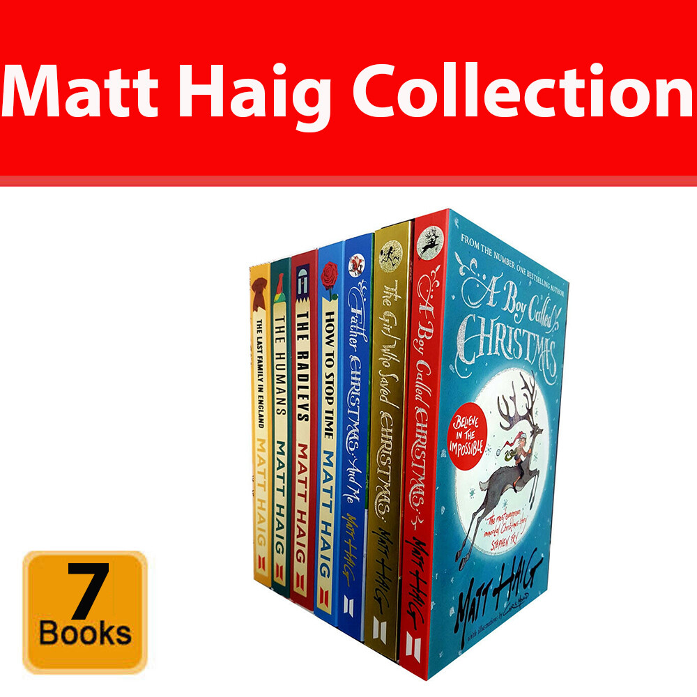 Matt Haig Collection 7 Books Set How to stop time, Last Family in England NEW