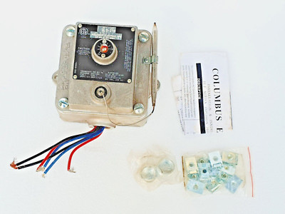 COLUMBUS ELECTRIC HLT-2-G Line Volt Mechanical Thermostat Hazardous Location NEW
