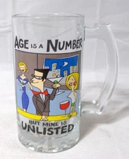 Shag SKA Style Art Deco Mid Century Modern Martini Beer Stein