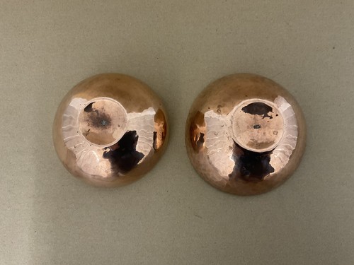Antique Arts And Crafts Movement Planished Copper Bowls C1900 - Picture 6 of 8