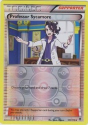 Professor Sycamore 101/119 Phantom Forces Reverse Holo