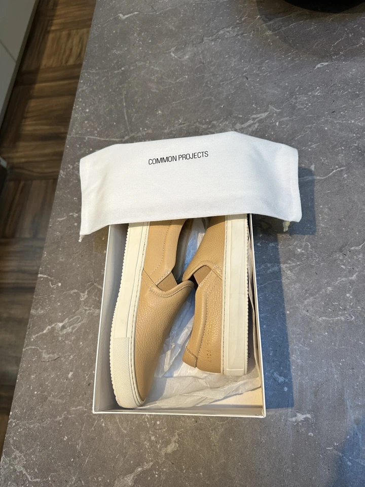 Mujer por Common Projects Zapatilla Sin Cordones Cuero Tostado Talla 37 / EE. UU. 7 - Italia 37 Foto 3 de 4