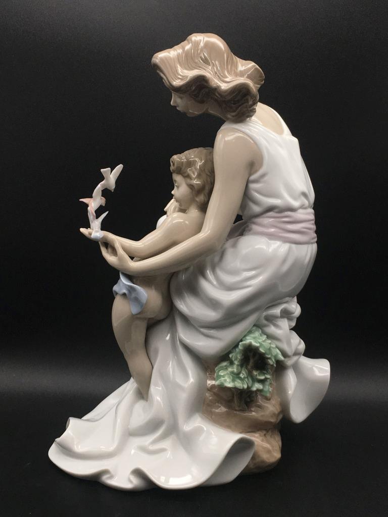 LLADRO 月に座る子供の像 6848 LLADRO 月に座る子供の像 6848 Heavenly Slumber Boy Figurine