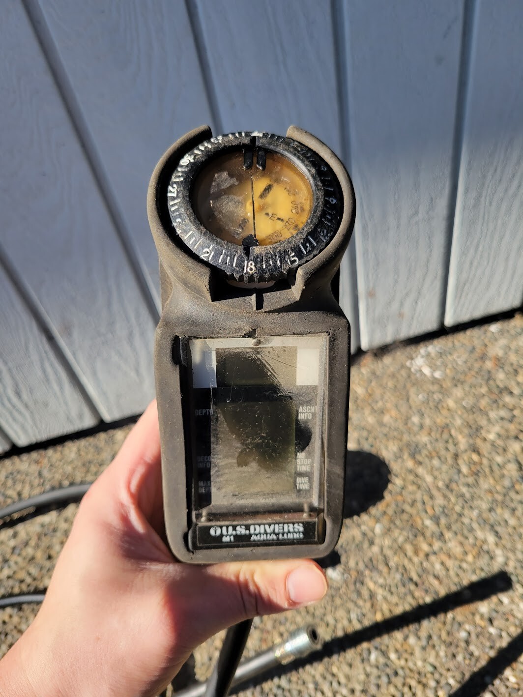 US Divers Aqua-Lung M1 SCUBA Computer &  Aqua-Lung Calypso IV / UNTESTED