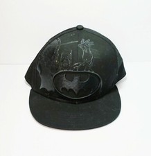 Batman Snapback Hat Cap DC Comic Originals Black One Size Fits All Superhero
