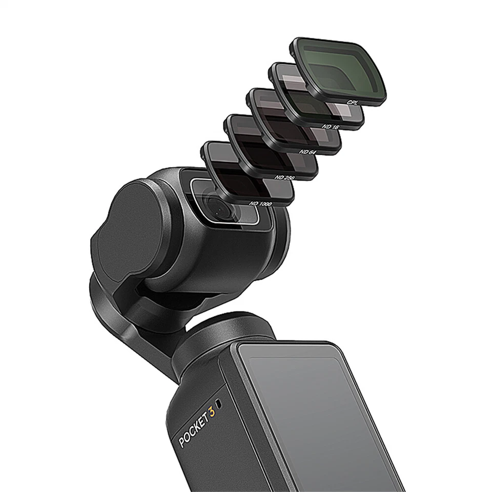 For DJI Osmo Pocket 3 Lens Filter ND16/64/256/1000 CPL+ND16/64/256 - Image 3 of 4