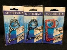 NO TOUCH KEY - No Touch Fashion Hand Tools Door Opener Keypad Handheld Keychain 