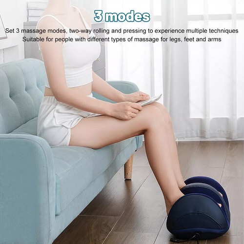 Shiatsu Foot and Leg Massager Machine with Heat Deep Kneading for Circulation - Picture 5 of 18