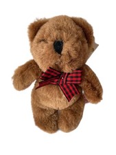 Mary Meyer Teddy Bear Tippy Toes 6" Finger Puppet Original Ear Tag Vintage 1993