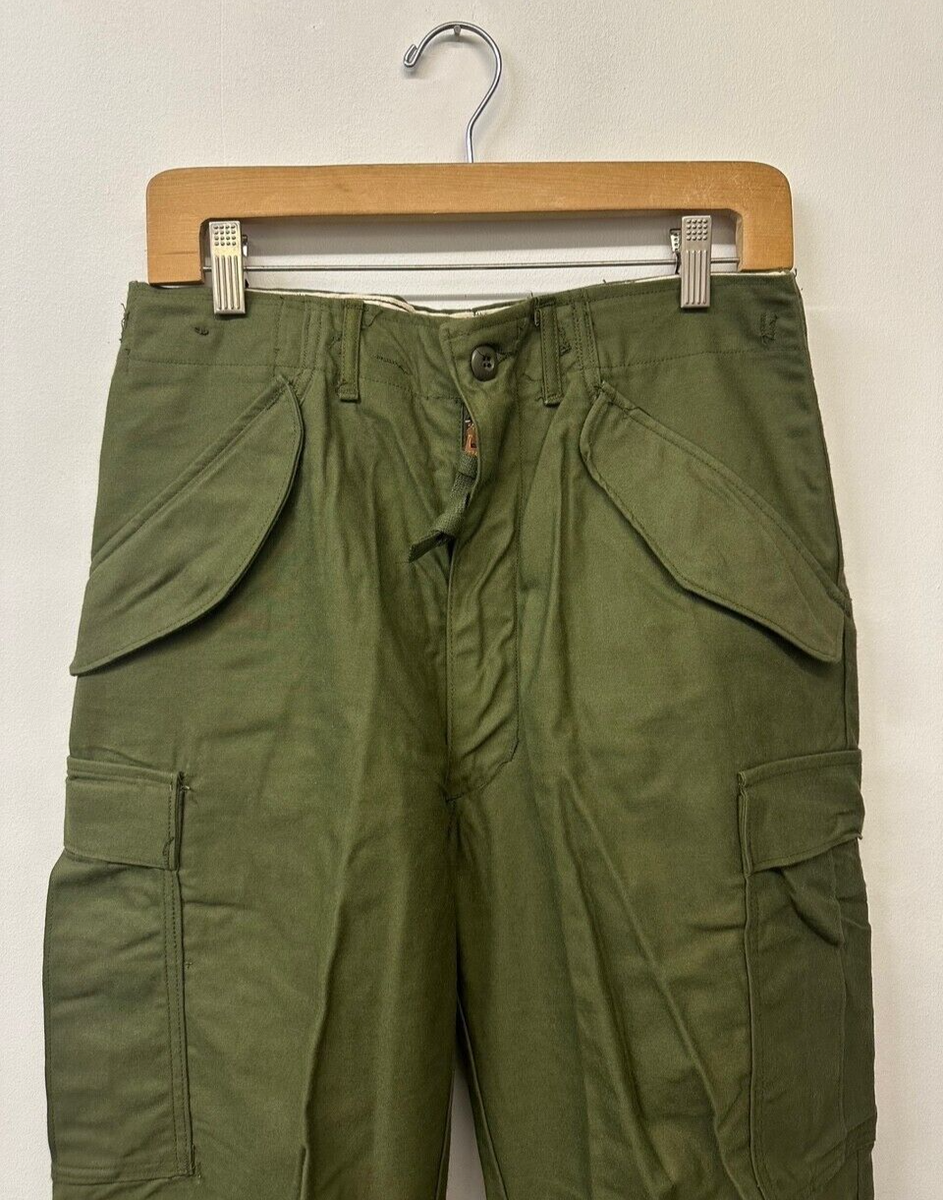 パンツ us army M65fieldpants smallregular 70s USGI M65 Field Pants, Woodland Camo - Venture Surplus