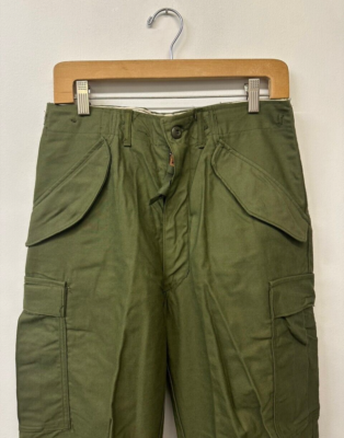 US ARMY M65 fieldpants early ＆liner 1967 NOS US Army M65 OD Field Trouser Pants, Small Long Dated