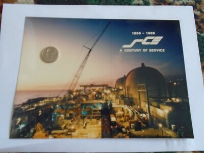 San Onofre Nuclear Generating Station Sce Arial Photo Units 2-3 Songs Soon Gone.
