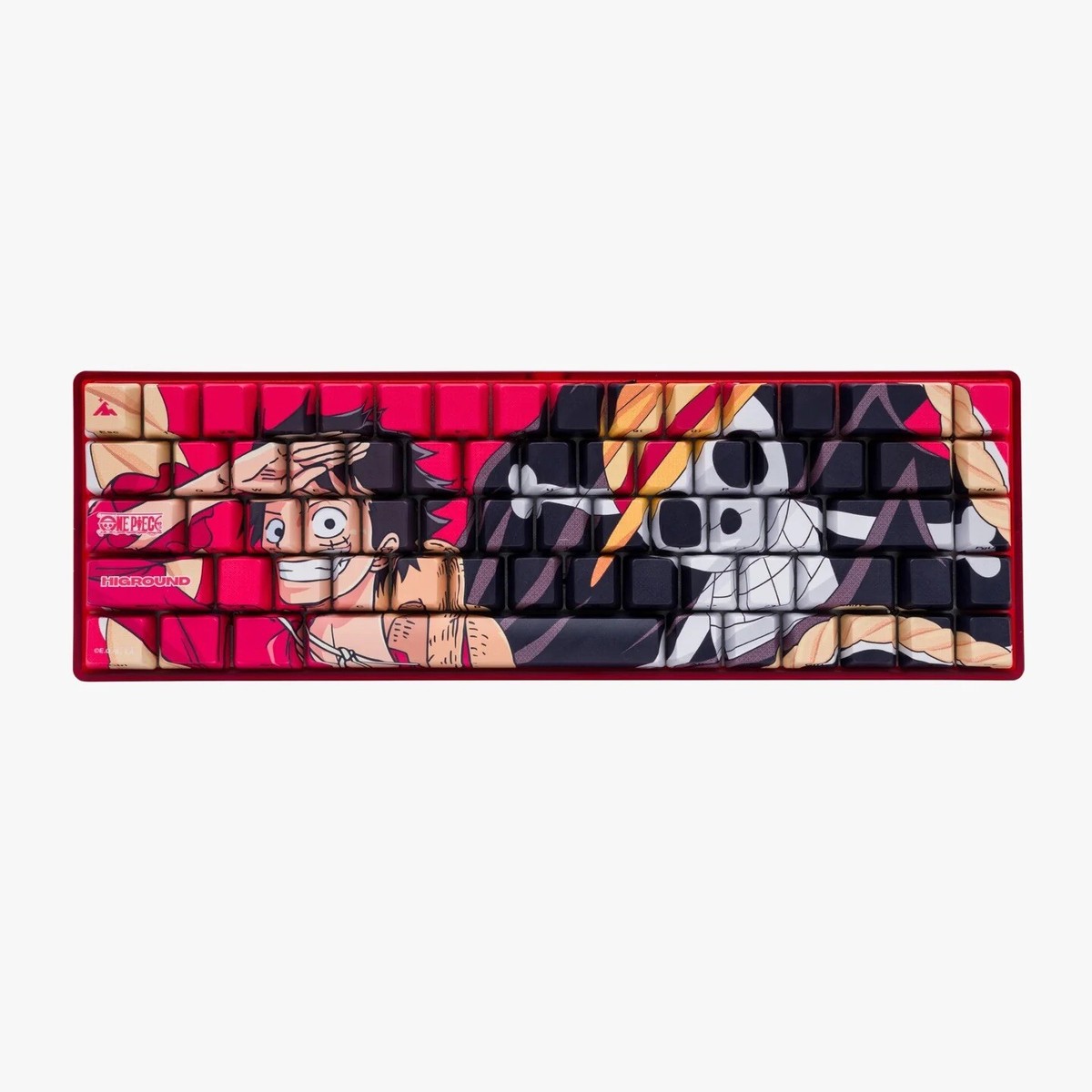 ONE PIECE セット One Piece x HG 68 Keycaps Set - Luffy. 🔥 CONFIRMED ORDER