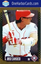 1995 Score Texas Rangers #4 Jose Canseco