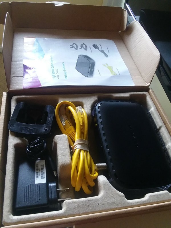 NETGEAR HIGH SPEED DOCSIS 3.0 CABLE MODEM CM400AZNA