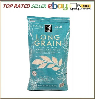 Member's Mark Long Grain White Rice, 25 lbs.