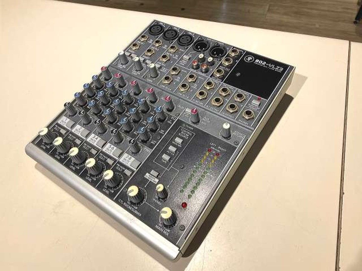 MACKIE 802-VLZ3 マイク/ラインミキサー Rent MACKIE 802VLZ3 MIXER Rental – Crossfire Pro AV Rentals