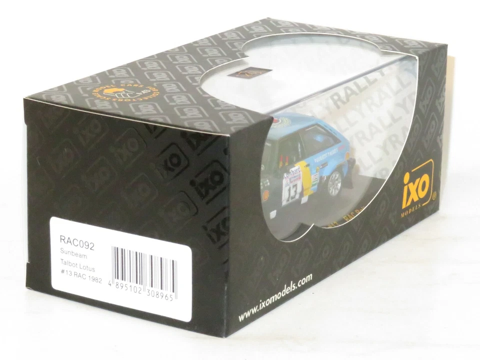 1/43 Sunbeam Talbot Lotus  Lombard RAC Rally 1982 #13 G.Frequelin - Image 4 of 4