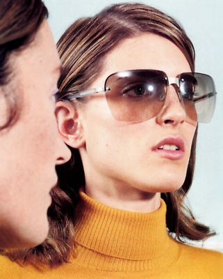 小物 AW2000's PRADA ARCHIVE UNGLASSES Y2K Authentic Prada Spring 2000 runway aviator gradient