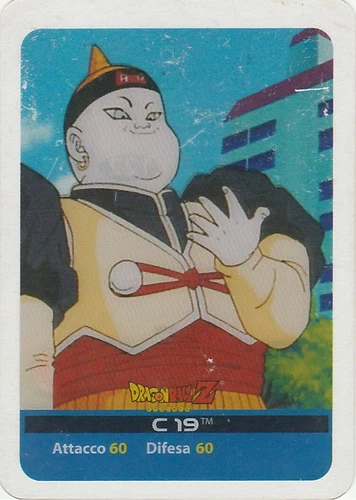Lamincards Dragon Ball Z Edibas Serie Oro C 19 N 122