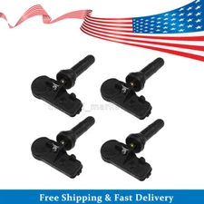 Set of 4 TPMS For Ford Motorcraft Tire Pressure Sensor TPMS DE8T-1A180-AA