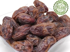 Dates Medjool Fresh Organic Premium Quality Israel Jumbo Natural 7 oz (200 g)