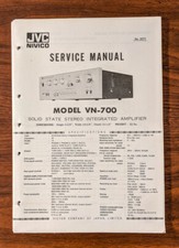 JVC VN-700 Amplifier Service Manual Original 