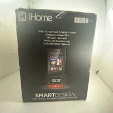 iHome Kindle Amazon Fire Smart Design Docking Station New in box  NIB 2012