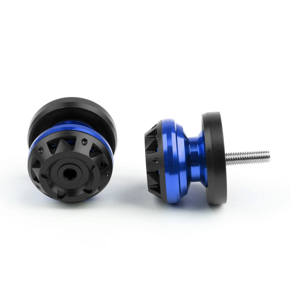 CNC 6mm Swingarm Sliders Spools For Yamaha YZF R1 R6 R6S FZ6 FZ8 XJR 1300 US - Image 3 of 4